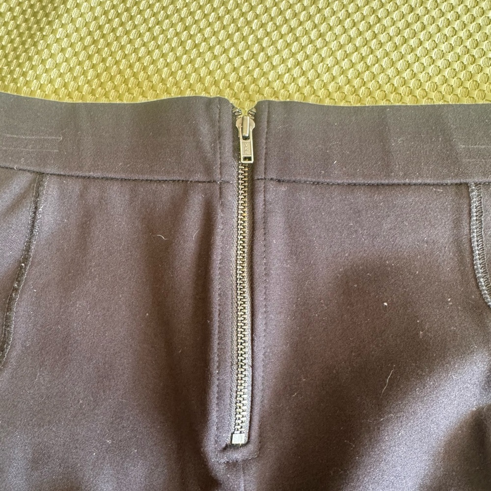 J. Crew Black Pixie Legging Pants With Exposed Ba… - image 4